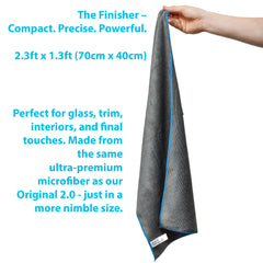 The Finisher – Premium Microfiber Detailing & Utility Towel (70 x 40 cm)